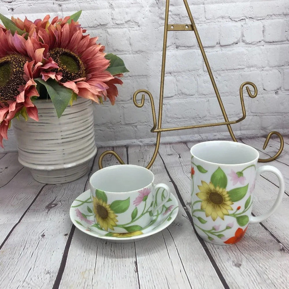 Petite Fleur by FITZ & FLOYD 3 pc set - Picture 1 of 9